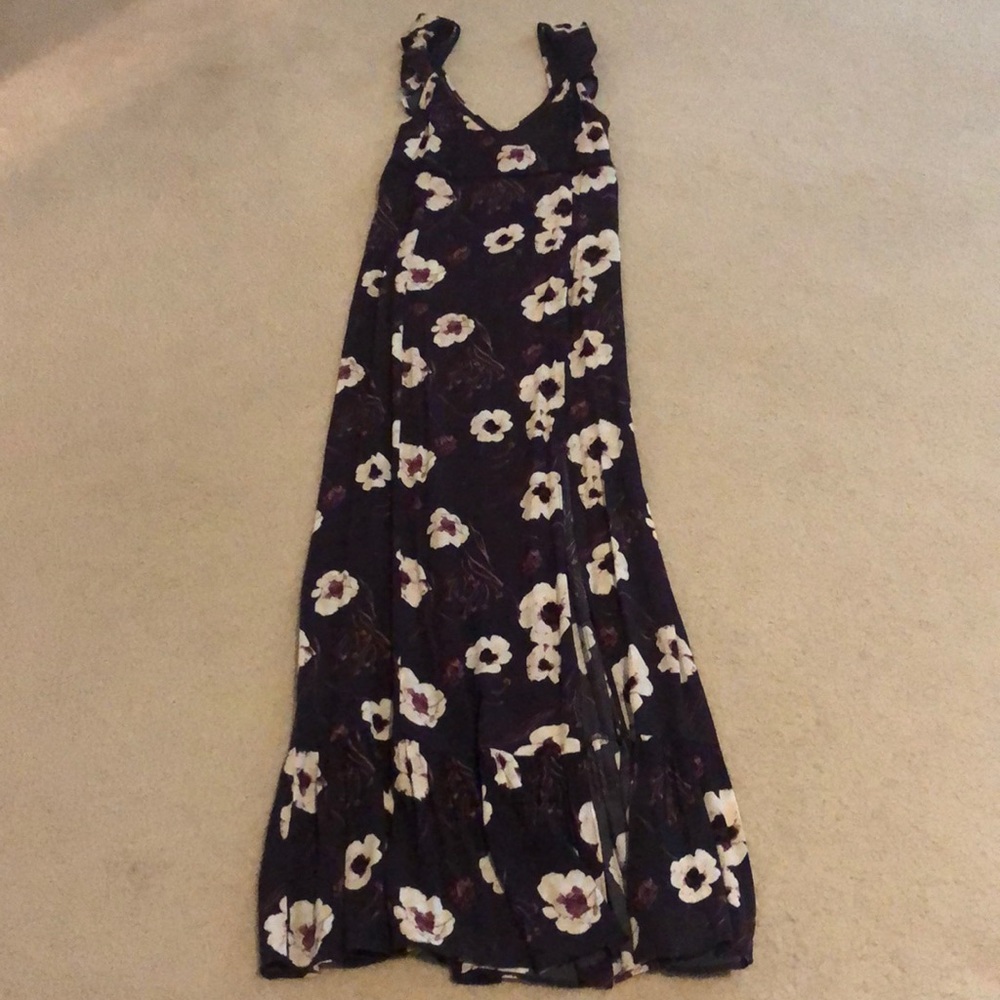 Leith Nordstrom maxi dress with front slit